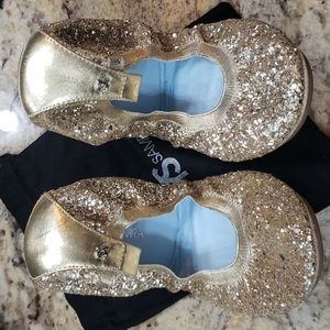 Champagne Hitched Yosi Samra foldable flats